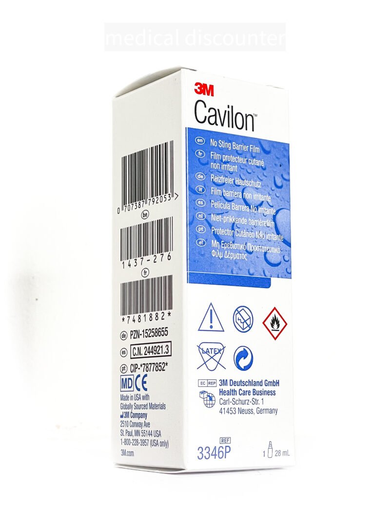3M™ Cavilon™ Niet Prikkende Barrièrefilm, 3346P, 28 ml Spray, stuk